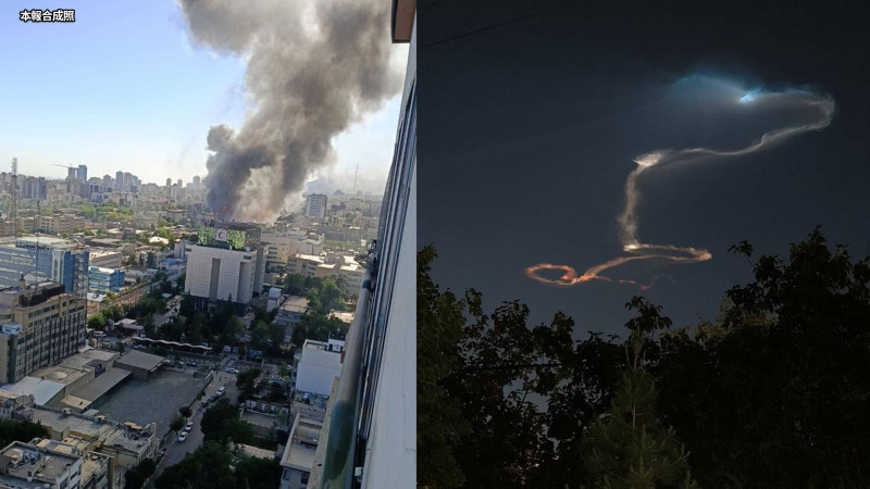 自由說新聞》以伊瘋狂互轟驚見「神秘軌跡」！中國挺伊朗扯這事遭狠酸