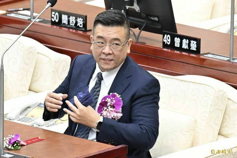 葉明財的後事，目前正由其兒子、台北市議會副議長葉林傳（見圖）低調辦理中。（資料照）
