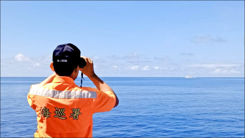 中國海警船又侵擾 海巡驅離