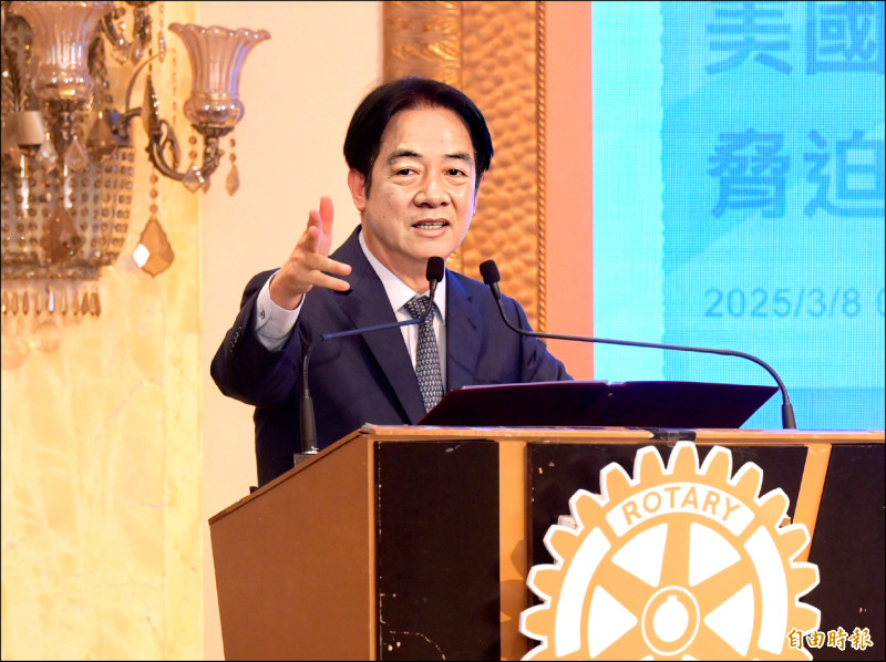 「團結國家十講」首講 賴：中國稱擁有台灣大錯特錯