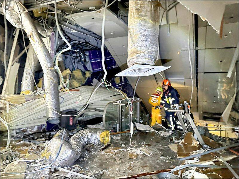 台中新光三越氣爆勘驗 11、12樓全部解除封鎖