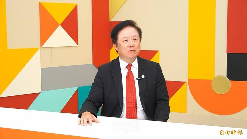 中華電信董事長簡志誠。（記者張家睿攝）