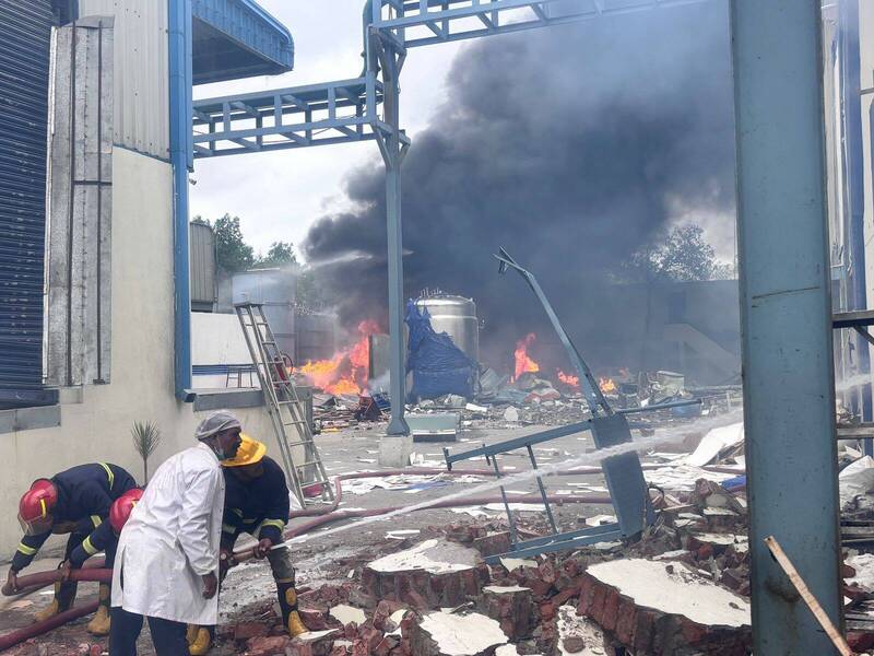 印度化學工廠爆炸 至少12死36傷