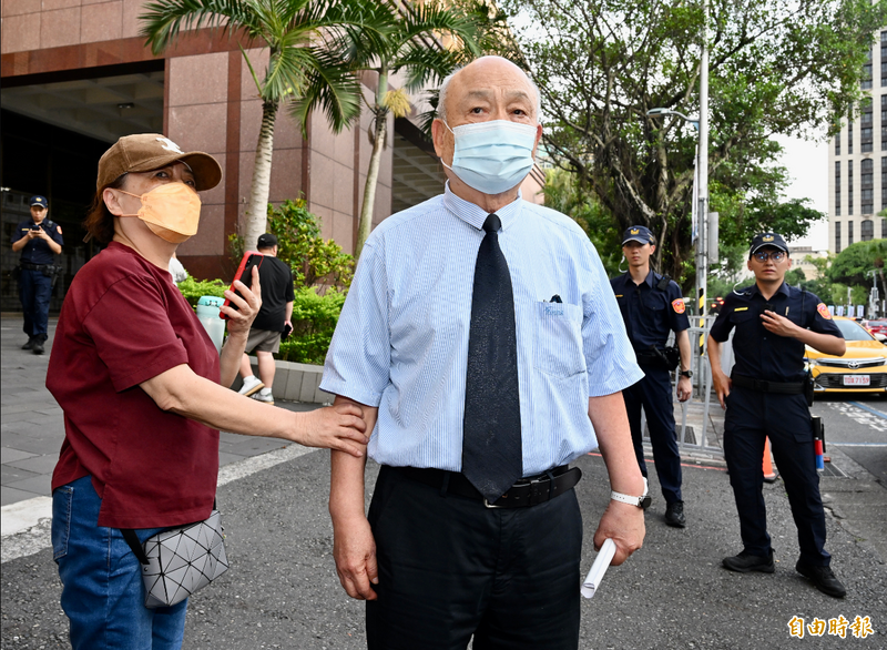 鼎越開發前董事長朱亞虎。 （資料照）