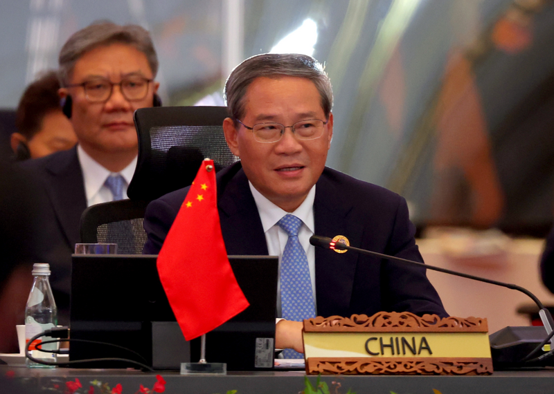 中國國務院總理李強將出席金磚國家領導人峰會。(歐新社) 中國國務院總理李強將出席金磚國家領導人峰會。(歐新社)
