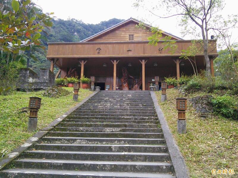 丹娜絲颱風來襲,林業署花蓮分署宣布花蓮轄區各林業署場館園區明起休園,圖片為林田山林業園區中山堂。(記者花孟璟攝) 丹娜絲颱風來襲,林業署花蓮分署宣布花蓮轄區各林業署場館園區明起休園,圖片為林田山林業園區中山堂。(記者花孟璟攝)