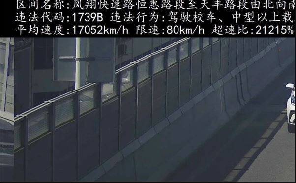 開太空船？中國測速照相機抓超速 驚見時速「17052公里」