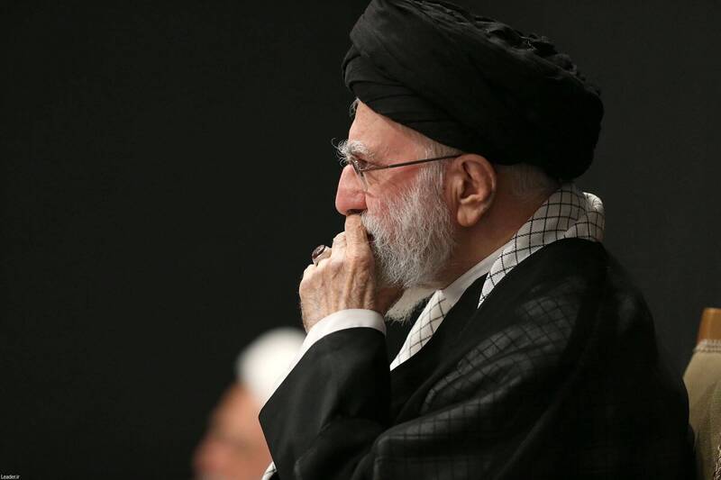 伊朗國營媒體報導,最高領袖哈米尼(Ali Khamenei)今天公開露面。(歐新社) 伊朗國營媒體報導,最高領袖哈米尼(Ali Khamenei)今天公開露面。(歐新社)