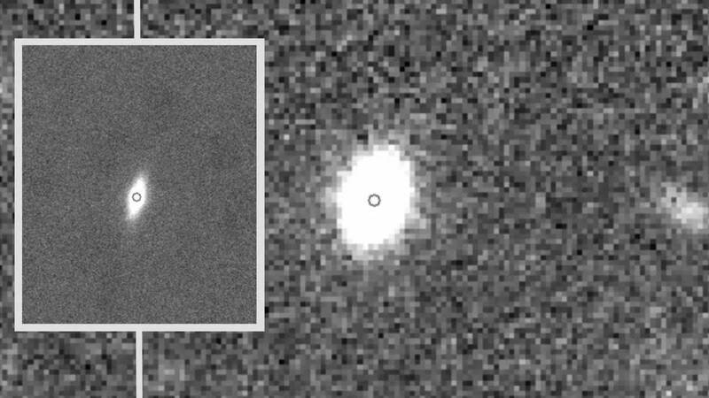 義大利國家天文物理研究所 領導的天文學家團隊,發現距離地球約30億光年的KiDS J0842+0059新化石星系。(圖擷取自X@konstructivizm) 義大利國家天文物理研究所 領導的天文學家團隊,發現距離地球約30億光年的KiDS J0842+0059新化石星系。(圖擷取自X@konstructivizm)