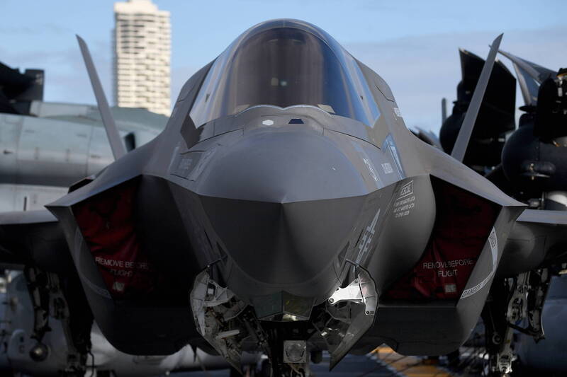 第五代戰鬥機F-35。（歐新社）