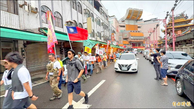 響應護國大遶境 「勇腳組」雲林啟程