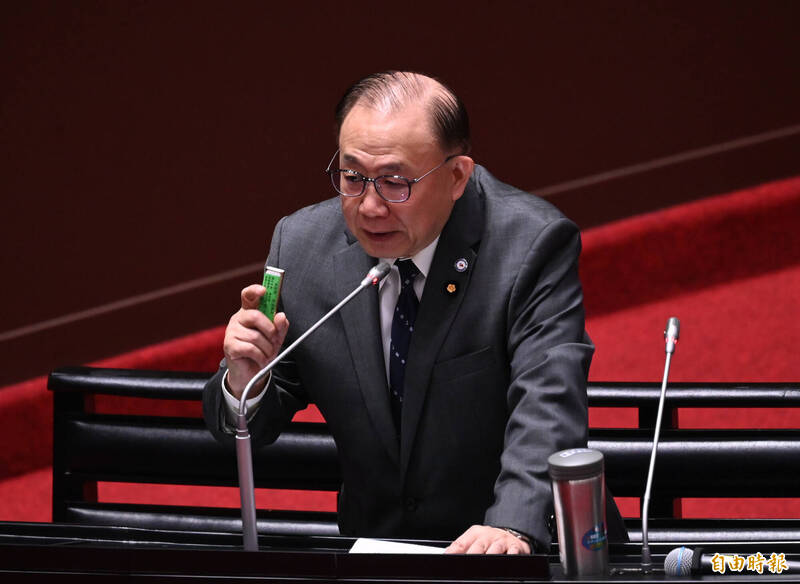 國民黨立委陳永康。(記者劉信德攝) 國民黨立委陳永康。(記者劉信德攝)