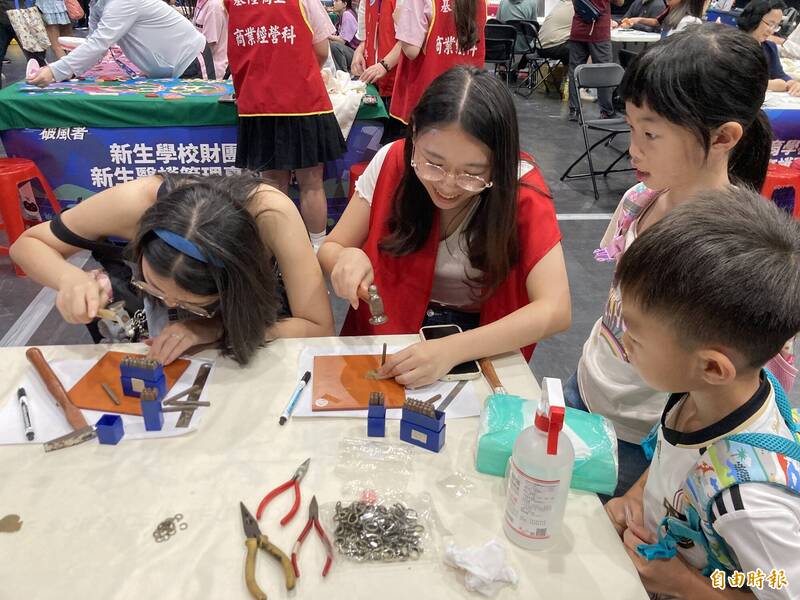 教育部推技職相關活動,讓技職教育向下扎根。(記者楊綿傑攝) 教育部推技職相關活動,讓技職教育向下扎根。(記者楊綿傑攝)
