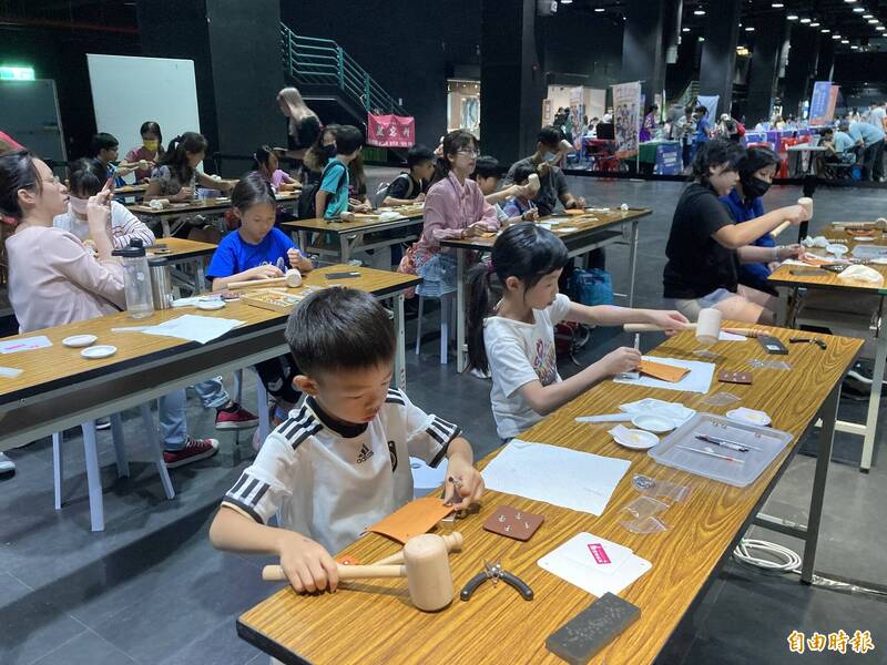 教育部推技職相關活動,讓技職教育向下扎根。(記者楊綿傑攝) 教育部推技職相關活動,讓技職教育向下扎根。(記者楊綿傑攝)