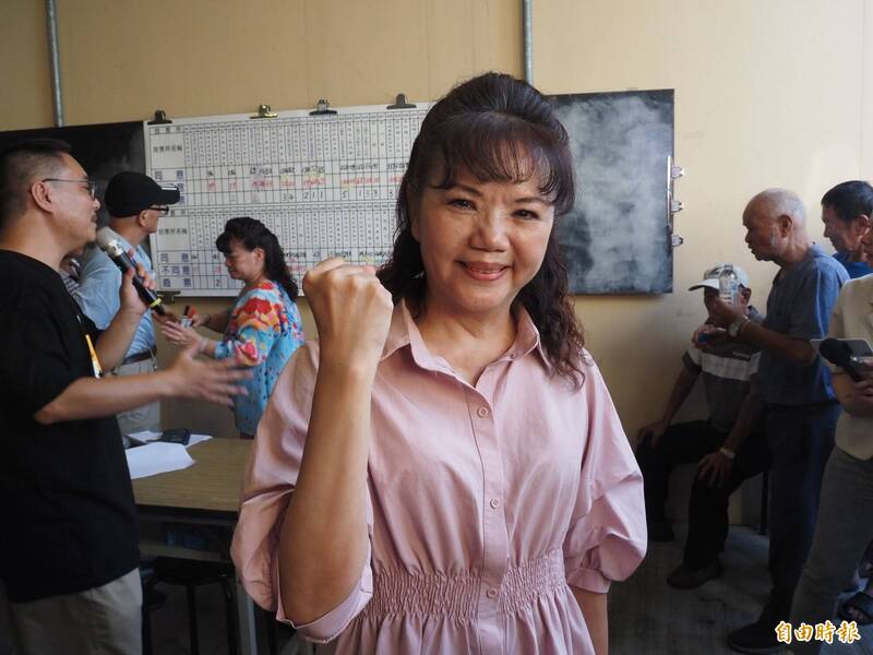國民黨罷免民進黨議員陳玉鈴失敗。(記者陳鳳麗攝) 國民黨罷免民進黨議員陳玉鈴失敗。(記者陳鳳麗攝)
