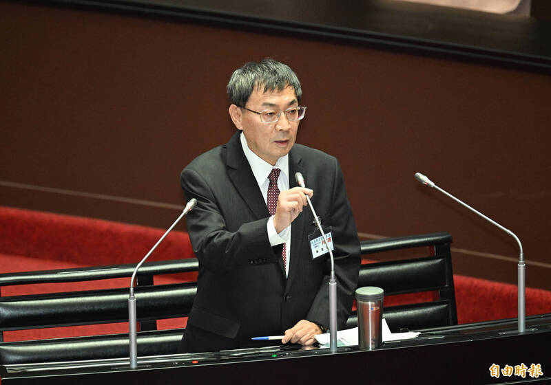立法院全院委員會今審查大法官被提名人陳慈陽的人事同意權案。（記者田裕華攝）