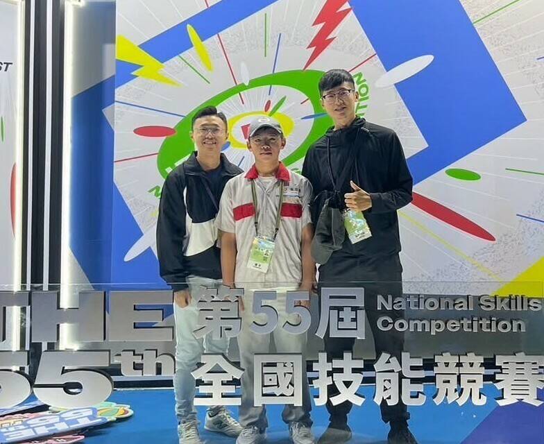 從家族修車廠到全國舞台 曾文農工朱帛謙奪全國技能競賽第4名