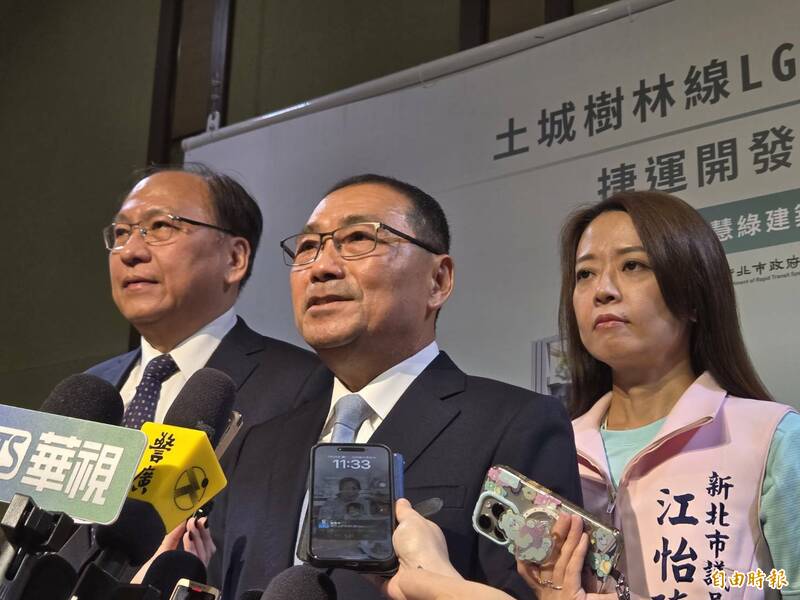 林右昌批盧秀燕險爆粗口「急了」 侯友宜：民進黨緊張才攻擊縣市長
