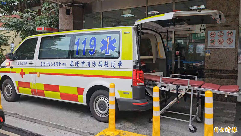 基隆商旅冷氣維修工遭電擊 一度危急搶救中