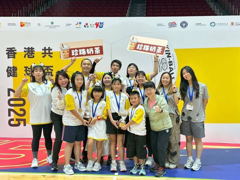 首次出國比賽就奪冠 台南3校特教生共融健球隊揚威香港