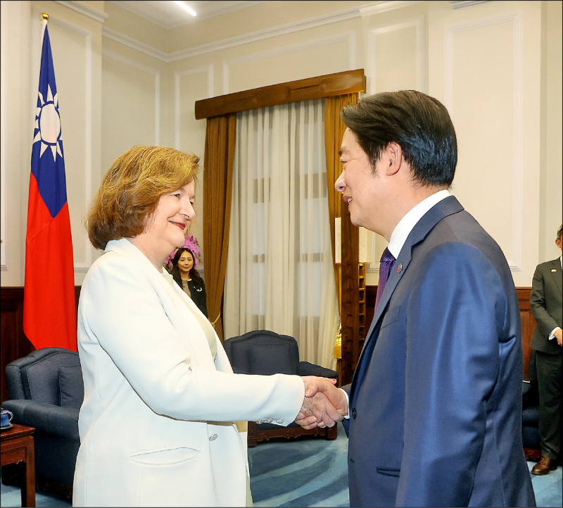 接見歐洲議會EUDS訪團 賴總統：盼深化社會防衛韌性合作
