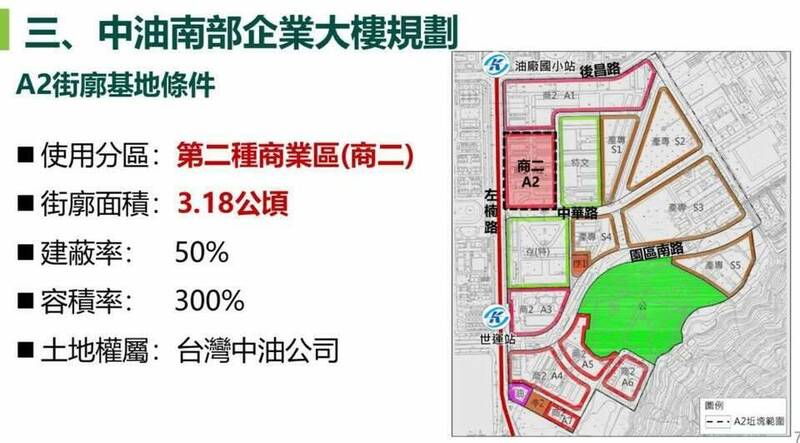 中油南部企業大樓有進展  邱議瑩提三訴求