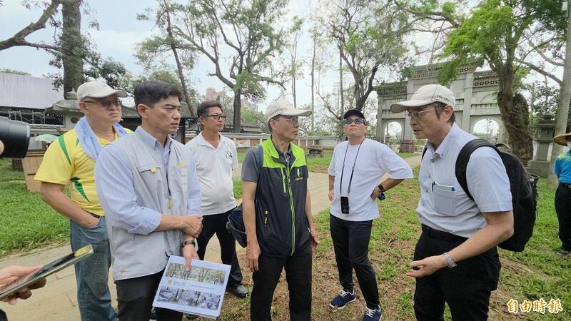 百年嘉義公園風災整建 日本樹木醫生來「體檢」