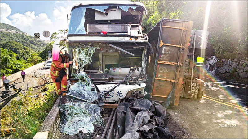 民眾檢舉貨車超重不易 須賴監警聯合稽查