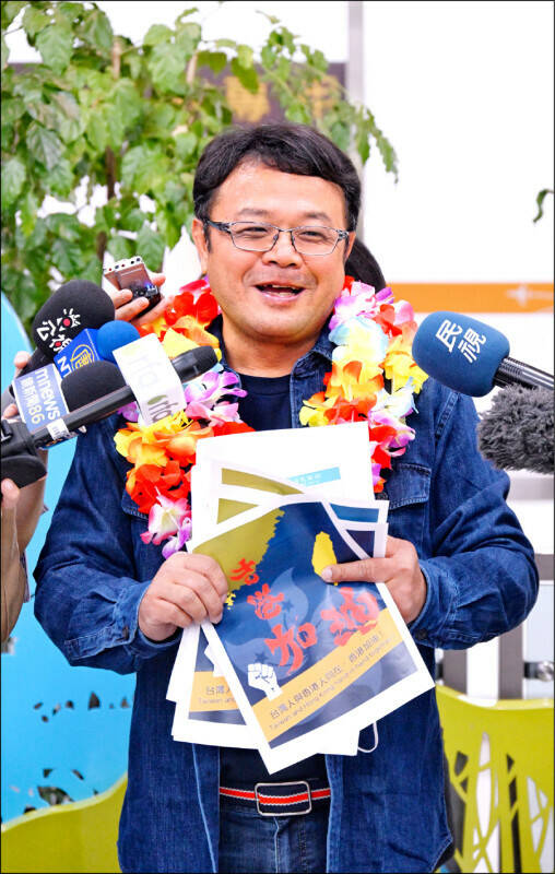 支持大罷免  曾遭中國關押台商李孟居：民主自由不是免費的