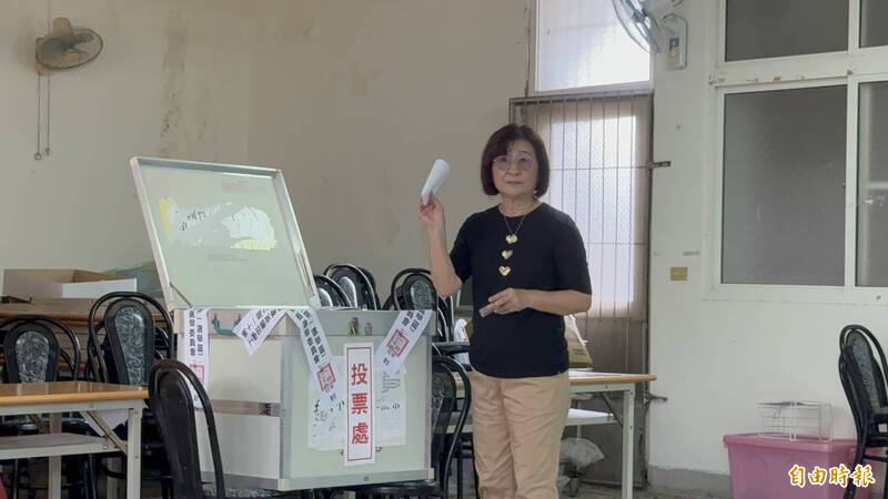 雲林雨過天青 蘇治芬呼籲大家出門投票