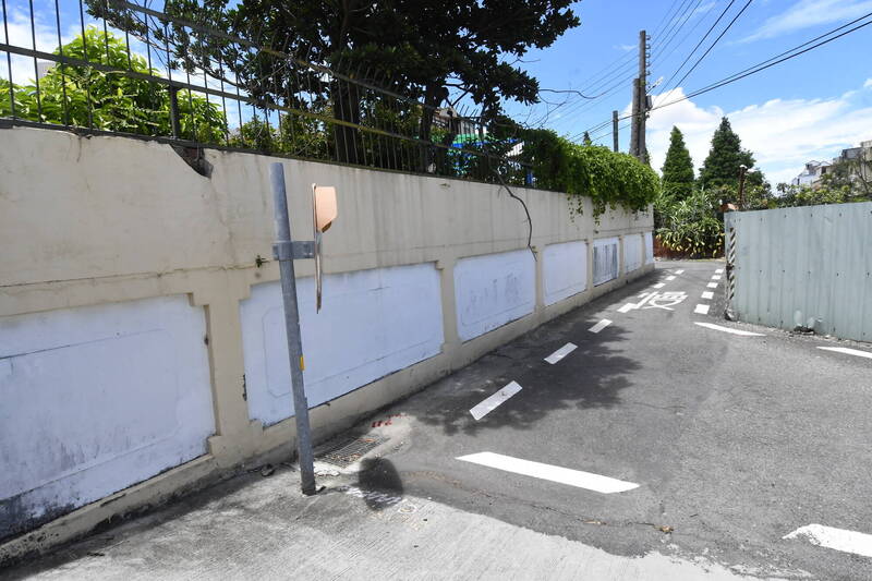 不再貼著牆走！ 彰市這校今年底就有全新通學步道