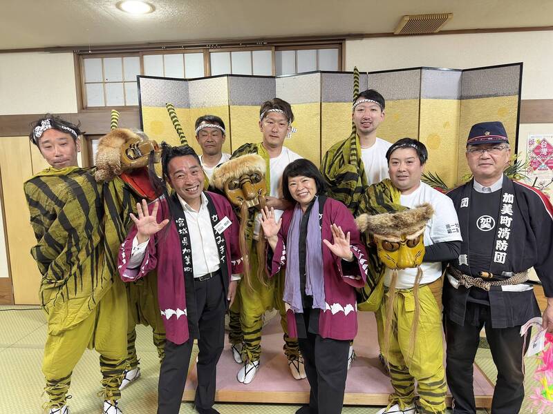 黃敏惠出訪日本宮城縣加美町 邀參與嘉市城市博覽會