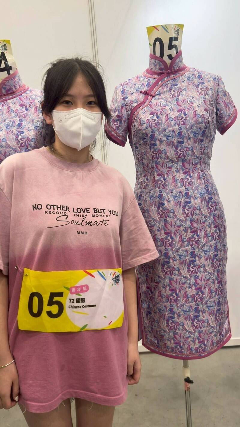 全國技能競賽傳捷報 中壢家商董謙霈「國服職類」奪銀