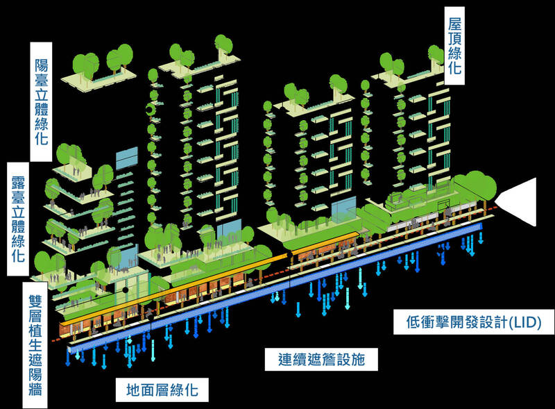 幫城市體感降溫2℃！  北市新建物明年起要求「綠容率」