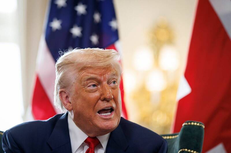 美國總統川普。(彭博) 美國總統川普。(彭博)