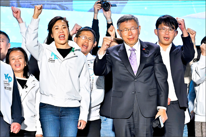 監院公布政治獻金結算》柯吳配去年首次申報餘6000萬 年底賸2800萬