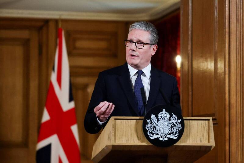 警告以色列結束加薩人道危機 英首相：否則英國將承認巴勒斯坦國