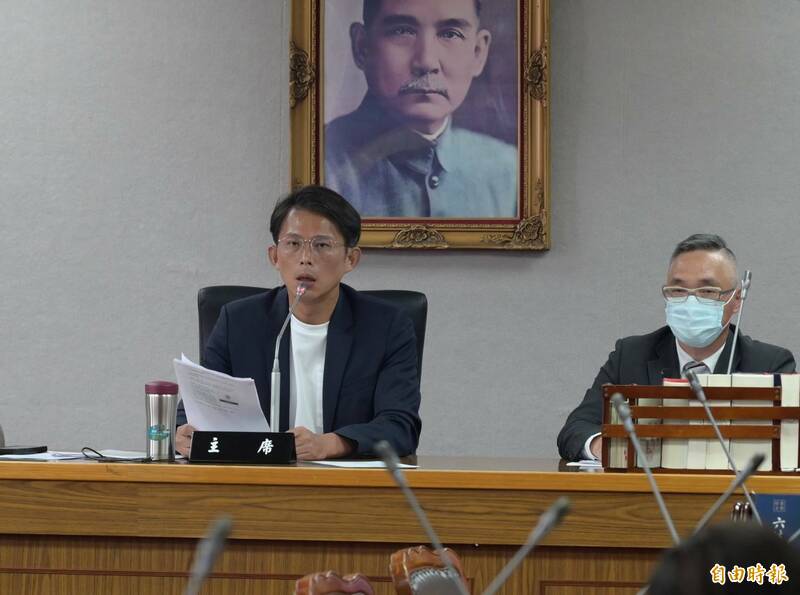 民眾黨團總召黃國昌。(記者王藝菘攝) 民眾黨團總召黃國昌。(記者王藝菘攝)