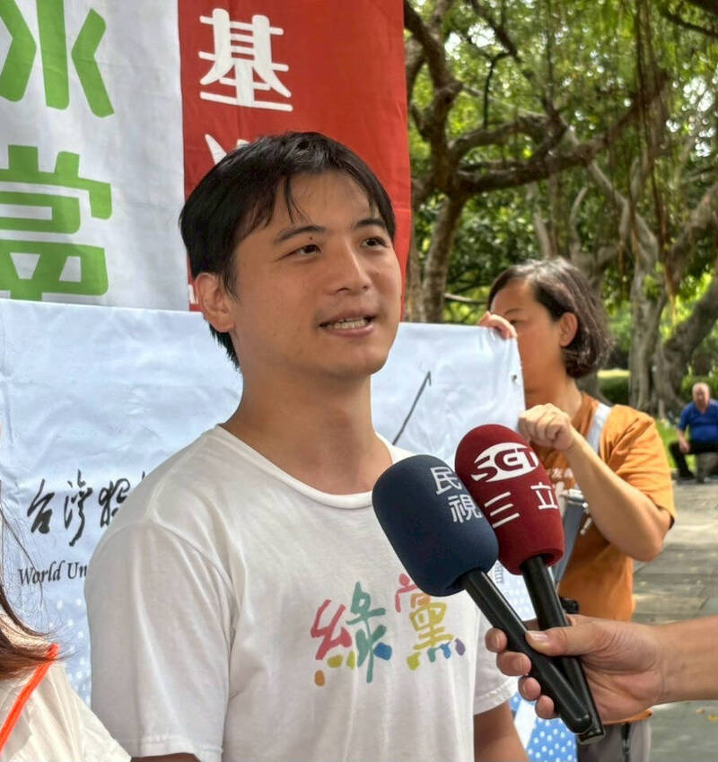 台灣綠黨共同召集人甘崇緯將以反方代表身分,出席核三重啟公投案電視發表會或辯論會。(台灣綠黨提供) 台灣綠黨共同召集人甘崇緯將以反方代表身分,出席核三重啟公投案電視發表會或辯論會。(台灣綠黨提供)