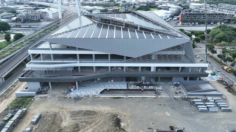 台中水湳轉運中心工程進度超前 估明年上半年完工