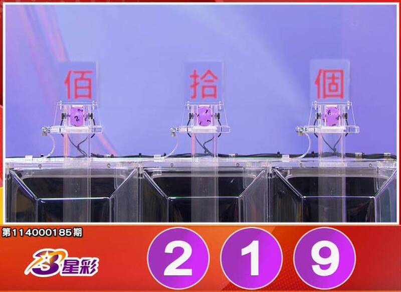 3星彩開獎號碼。(擷取自三立iNEWS《全民i彩券》) 3星彩開獎號碼。(擷取自三立iNEWS《全民i彩券》)