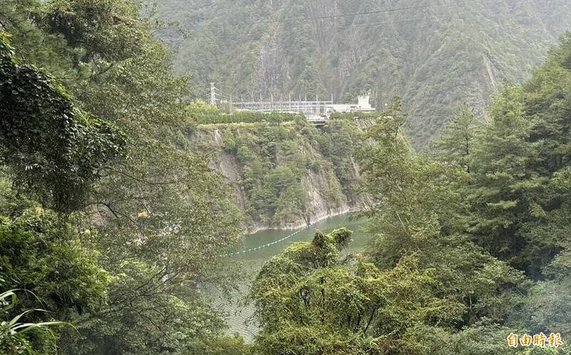 德基水庫蓄水率微幅提升。(記者張軒哲攝) 德基水庫蓄水率微幅提升。(記者張軒哲攝)
