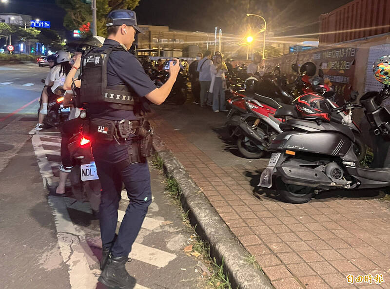 「中壢媽」建宮200週年慶典 機車違停警一晚開單300張