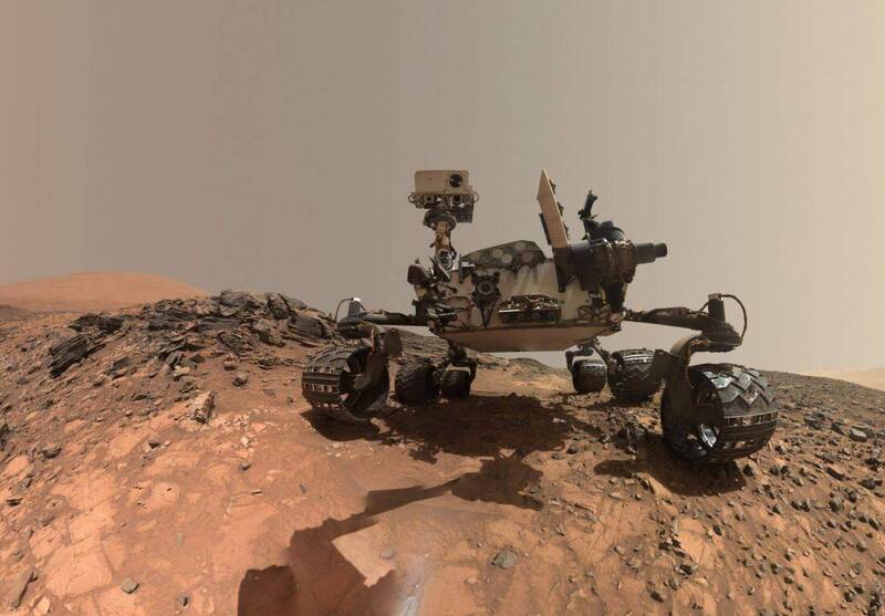 NASA表示，火星曾有河流、湖泊，甚至可能有过一片海洋。 示意图。 （图撷取自NASA官网）