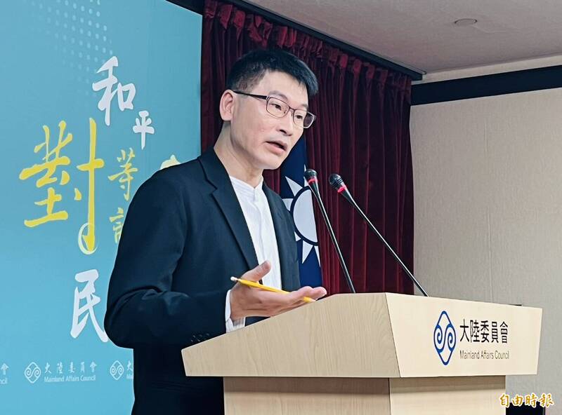 陆委会副主委兼发言人梁文杰表示，中共对日战争毫无贡献。 （资料照）