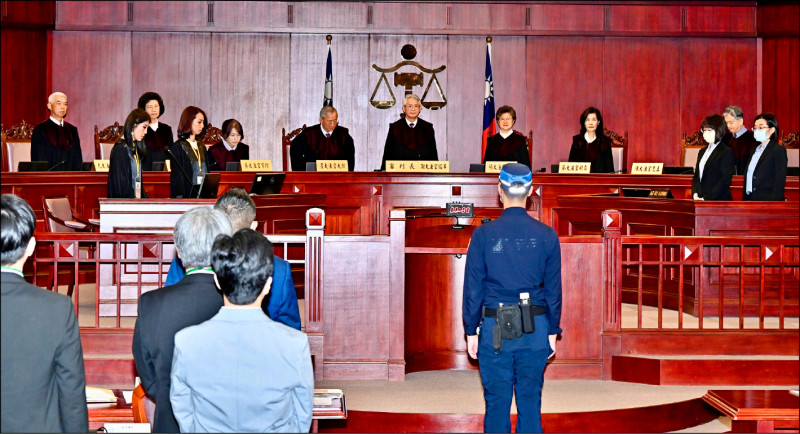 民進黨51位立委、行政院聲請114年總算等2釋憲案，憲法法庭決議受理。（資料照）