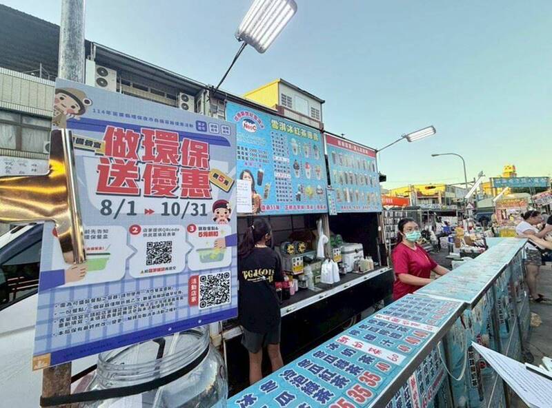 逛苗栗3大人氣夜市 10月底前自備環保餐盒消費折5元