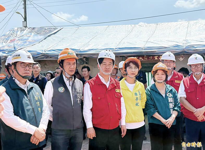 《TAIPEI TIMES》 President Lai apologizes over typhoon damage