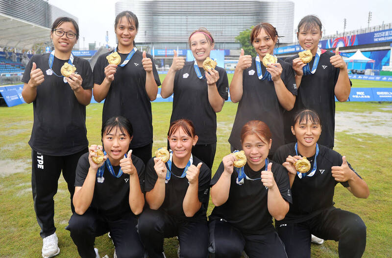 《TAIPEI TIMES》 Taiwan secures tug-of-war gold medal in Chengdu