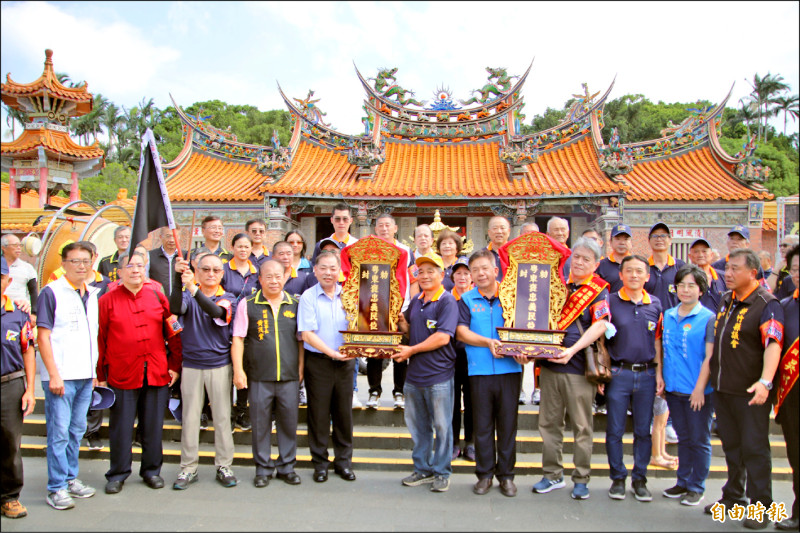 全國義民祭揭幕 義民爺駐駕關西太和宮奉飯
